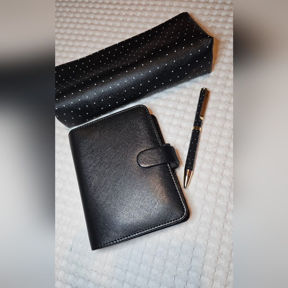 Filofax Saffiano Leather Rings Pocket Size